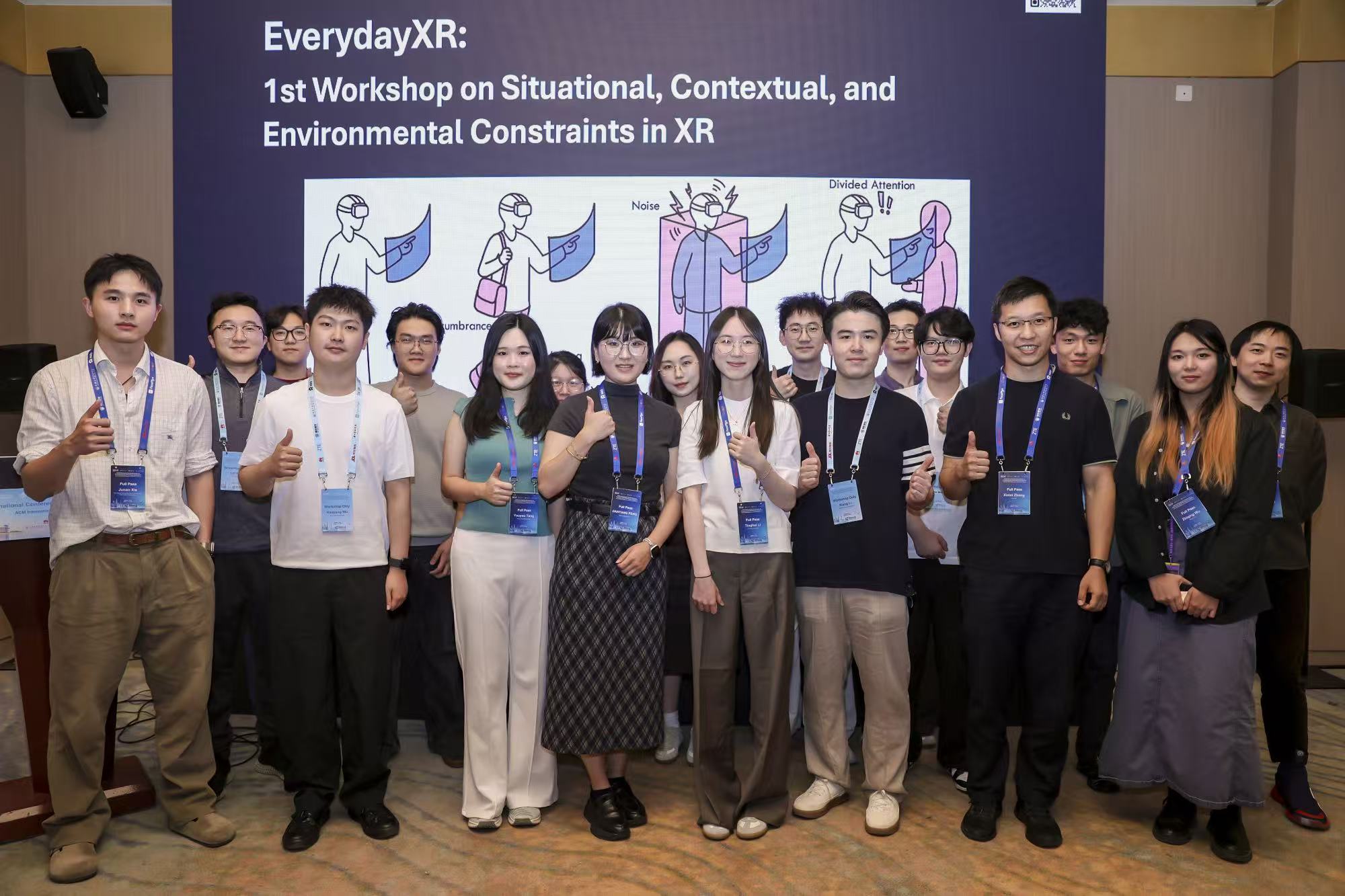 Participants at the first EverydayXR workshop at ACM UbiComp 2026 in Shanghai